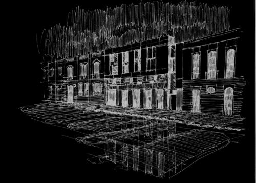 Edificio viviendas c/Domingo J. Navarro.